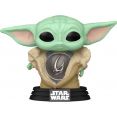 Фигурка Funko POP! Bobble Star Wars Mandalorian S10 Din Grogu with Armor (712) 80004