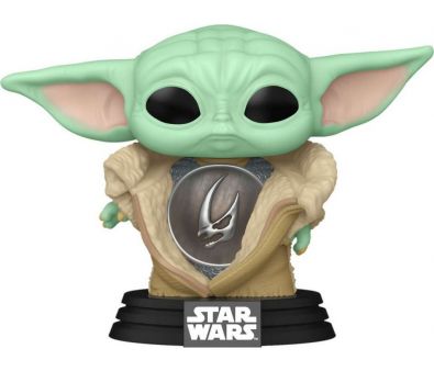  Funko POP! Bobble Star Wars Mandalorian S10 Din Grogu with Armor (712) 80004