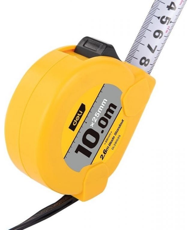 Рулетка Deli DL281025