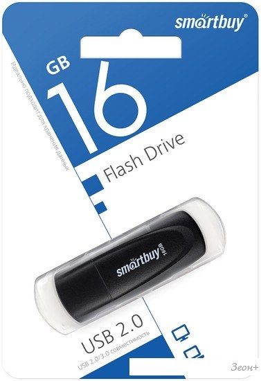 USB Flash SmartBuy Scout 16GB (черный)