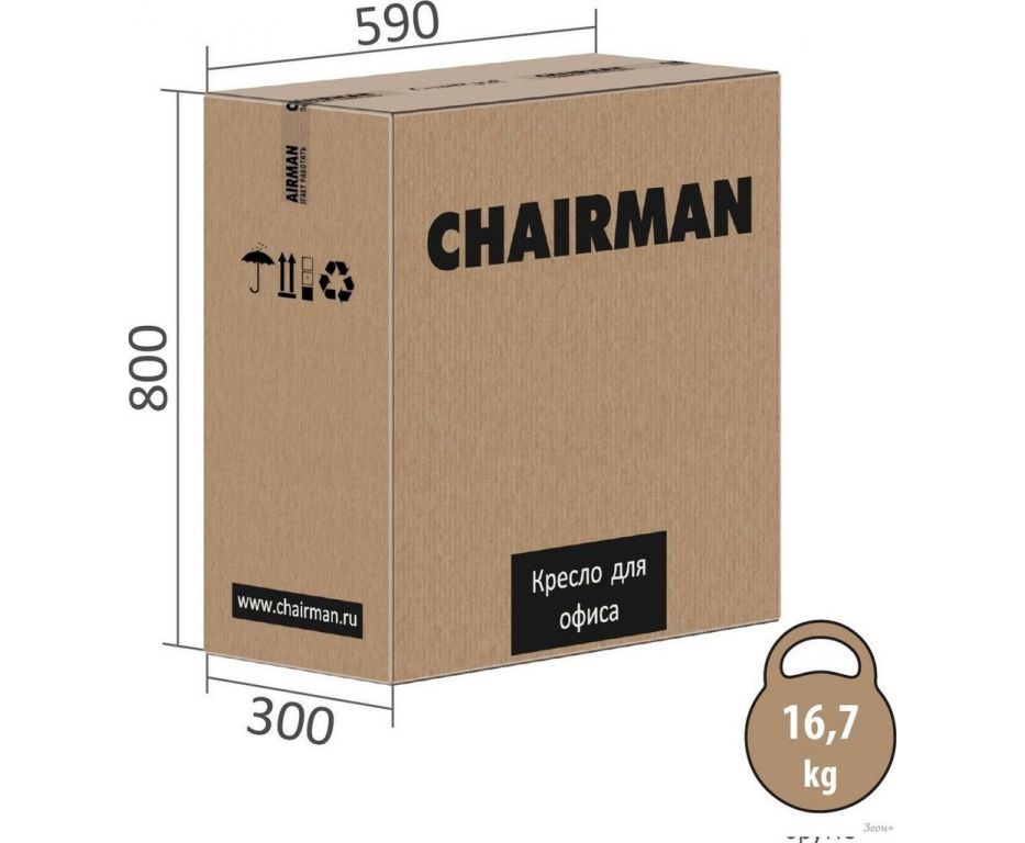 Игровое (геймерское) кресло CHAIRMAN CH26 (ткань, зеленый/бежевый)