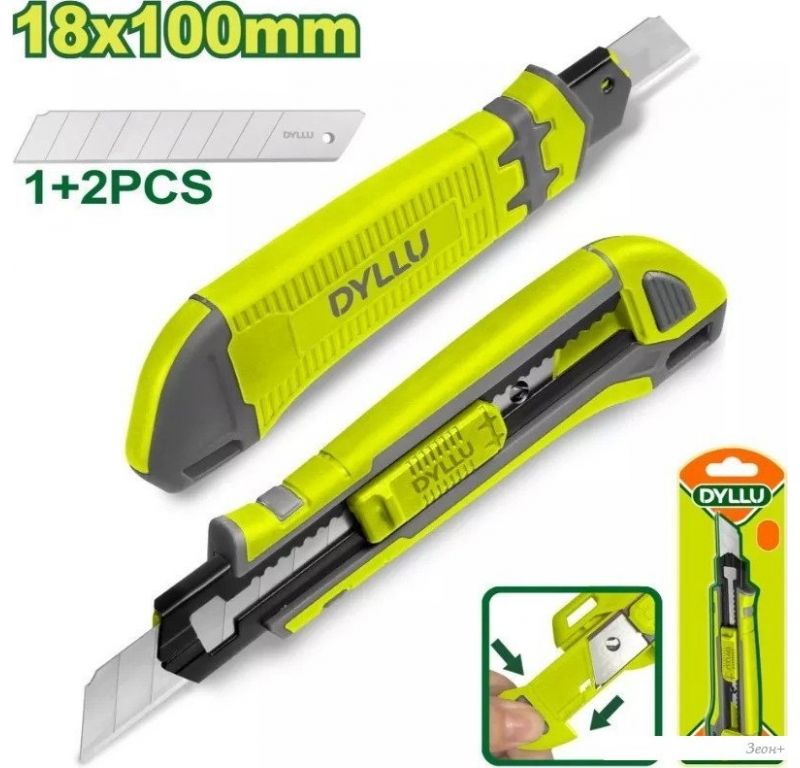 Нож строительный Dyllu DTSK8618