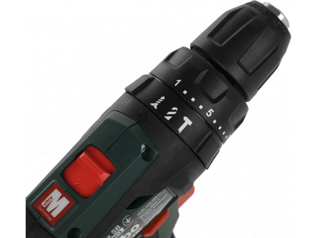 Ударная дрель-шуруповерт Metabo Powermaxx SB Basic 600385500 (с 2-мя АКБ, кейс)