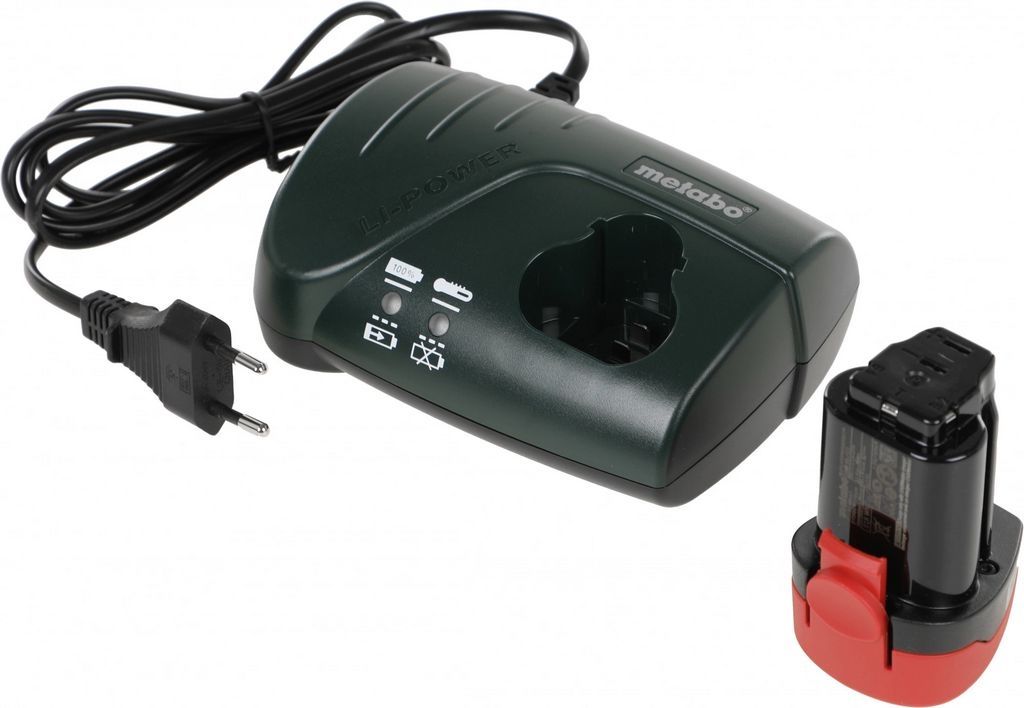 Ударная дрель-шуруповерт Metabo Powermaxx SB Basic 600385500 (с 2-мя АКБ, кейс)