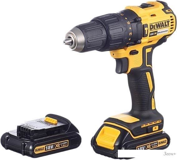 Дрель-шуруповерт DeWalt DCD778S2T (с 2-мя АКБ 1.5 Ah)
