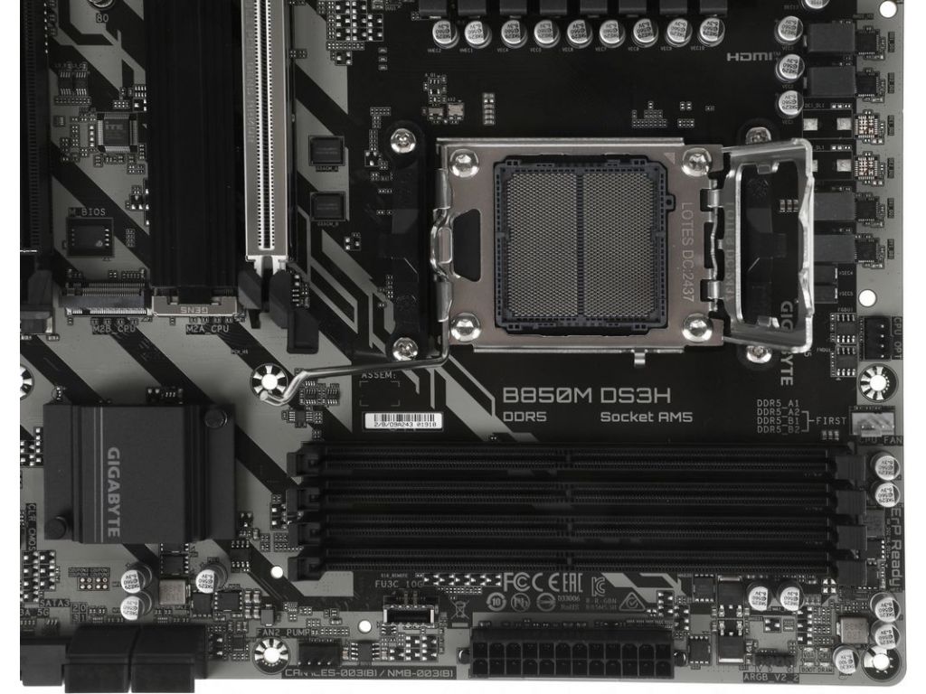 Материнская плата Gigabyte B850M DS3H