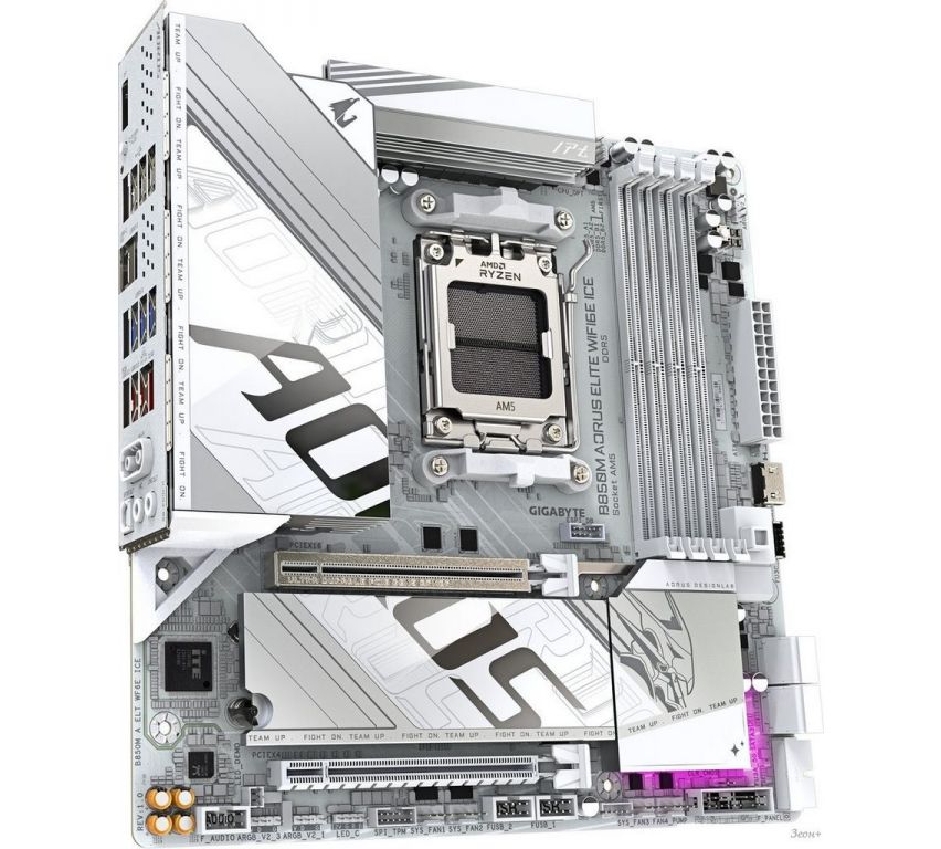 Материнская плата Gigabyte B850M Aorus Elite WiFi6E Ice