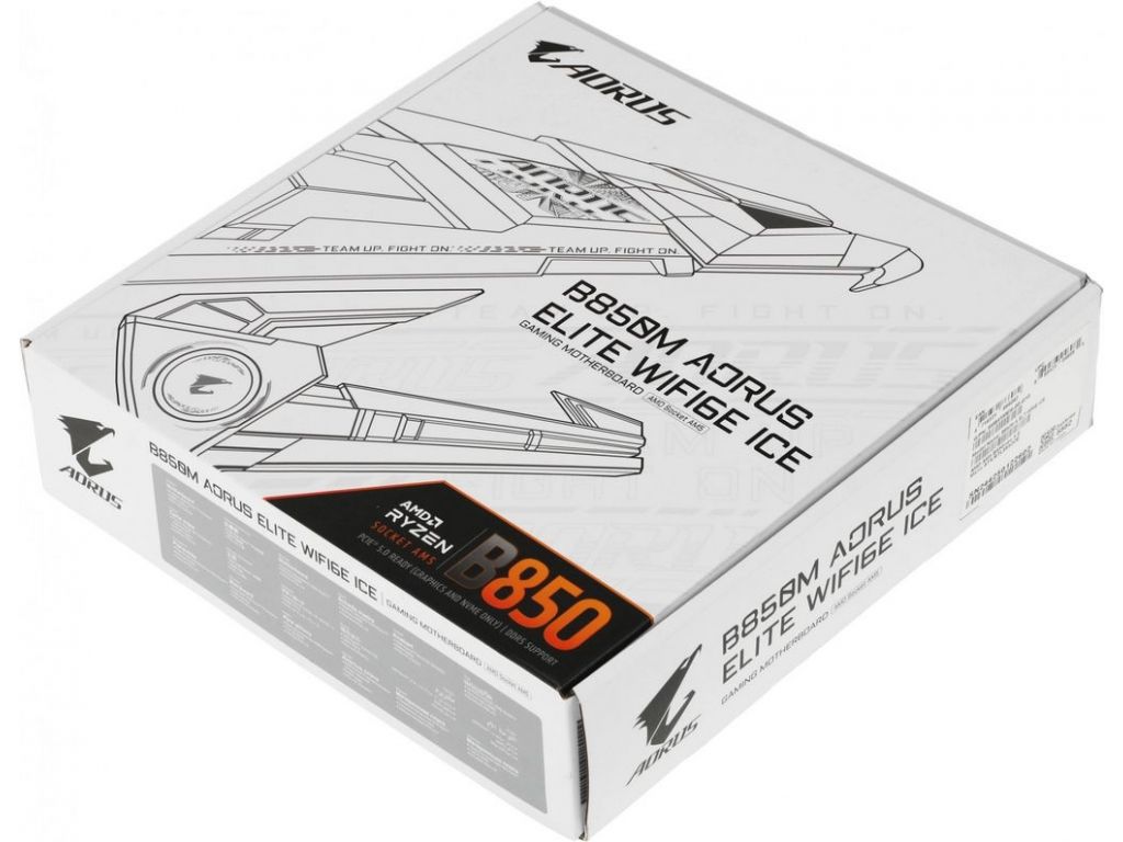 Материнская плата Gigabyte B850M Aorus Elite WiFi6E Ice