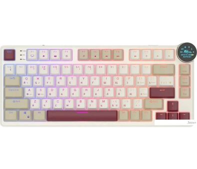  Royal Kludge N80 Rosy Clouds (RK Red)