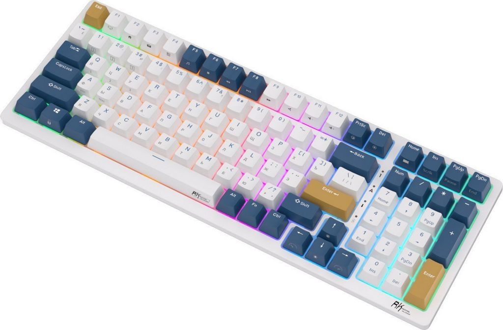 Клавиатура Royal Kludge RK98 RGB Klein Blue (RK Blue)