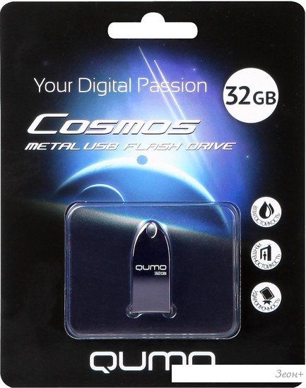 USB Flash QUMO Cosmos Black 32GB
