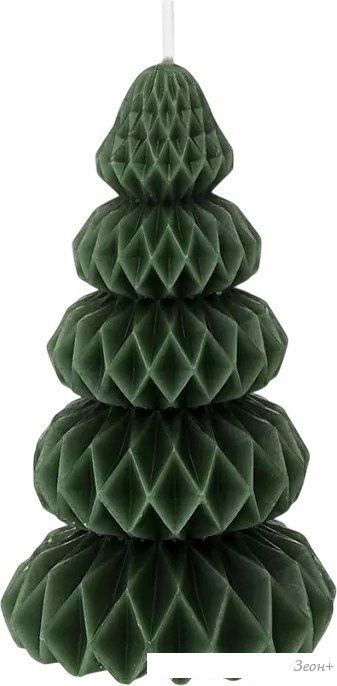 Фигурная свеча Tkano New Year Essential Origami TK24-NY_CND0014 (зеленый)