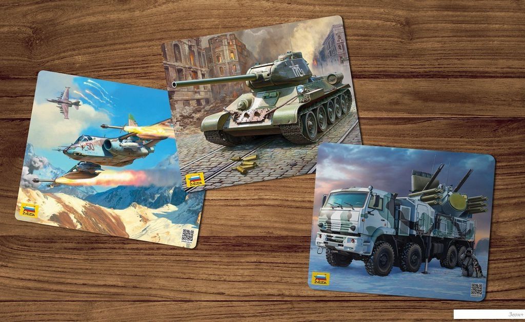 Коврик для мыши Звезда Танк Т-34 4084