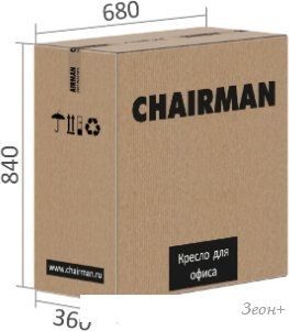Игровое (геймерское) кресло CHAIRMAN CH31 (ткань, темно-серый/желтый кант)