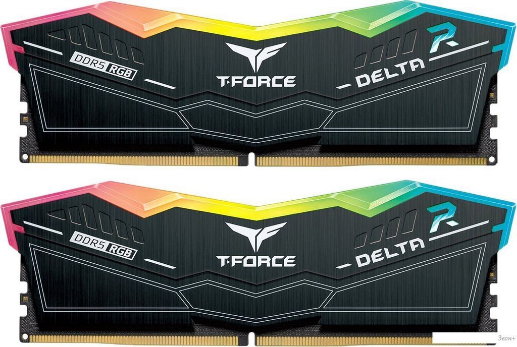 Оперативная память Team T-Force Delta RGB 2x16ГБ DDR5 6000 МГц FF3D532G6000HC28ADC01