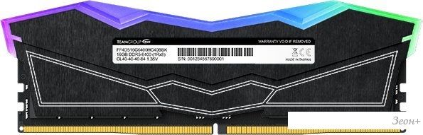 Оперативная память Team T-Force Delta RGB 2x16ГБ DDR5 6000 МГц FF3D532G6000HC28ADC01