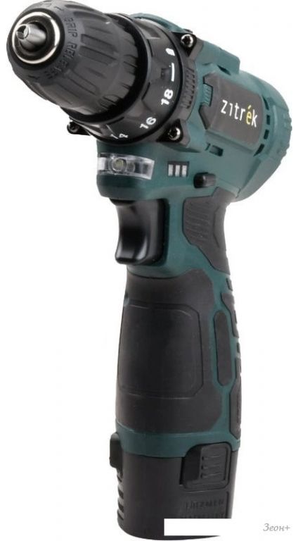 Дрель-шуруповерт Zitrek Green 12V Plus 085-1013 (с 1-им АКБ)