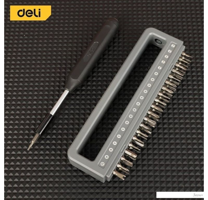 Набор отвертка с битами Deli DL241041 (41 предмет)