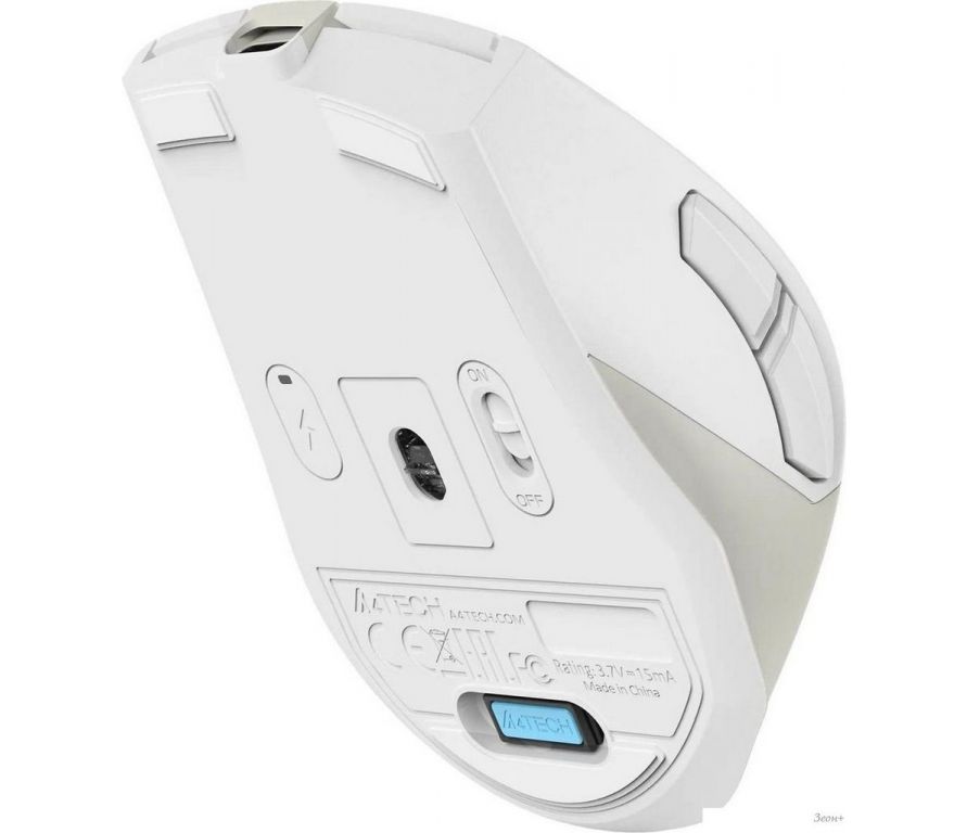 Мышь A4Tech Fstyler FG45CS Air2 (белый/бежевый)