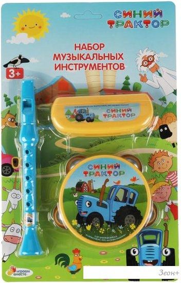 Набор музыкальных инструментов Играем вместе Синий Трактор 1912M252-R3