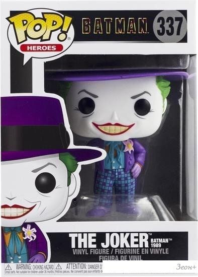 Фигурка Funko Heroes DC Batman 1989 Joker w/Hat w/Chase 47709