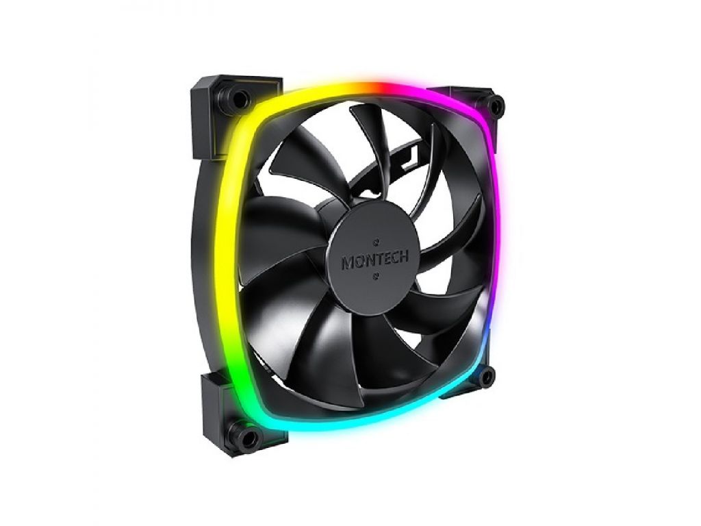 Комплект вентиляторов для корпуса Montech AX120 PWM (черный, 3 шт.)