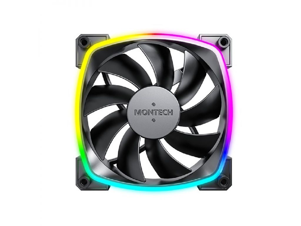 Комплект вентиляторов для корпуса Montech AX120 PWM (черный, 3 шт.)
