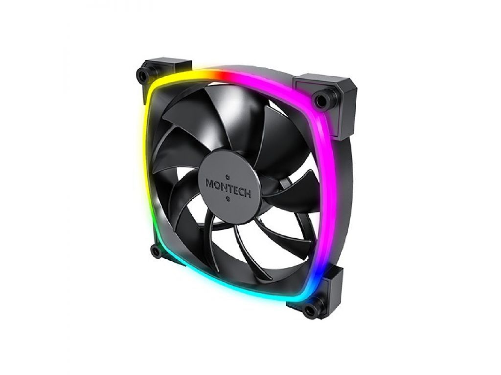 Комплект вентиляторов для корпуса Montech AX120 PWM (черный, 3 шт.)