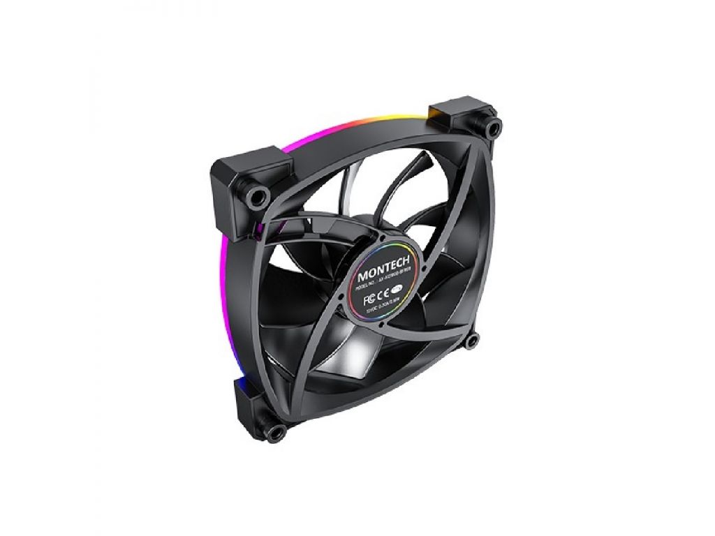 Комплект вентиляторов для корпуса Montech AX120 PWM (черный, 3 шт.)