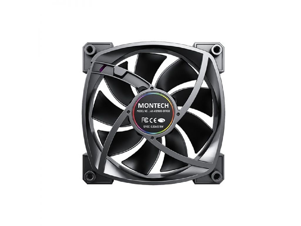 Комплект вентиляторов для корпуса Montech AX120 PWM (черный, 3 шт.)