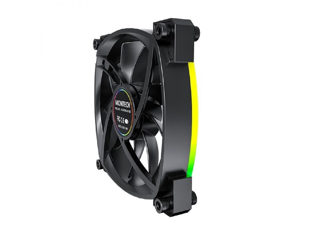 Комплект вентиляторов для корпуса Montech AX120 PWM (черный, 3 шт.)