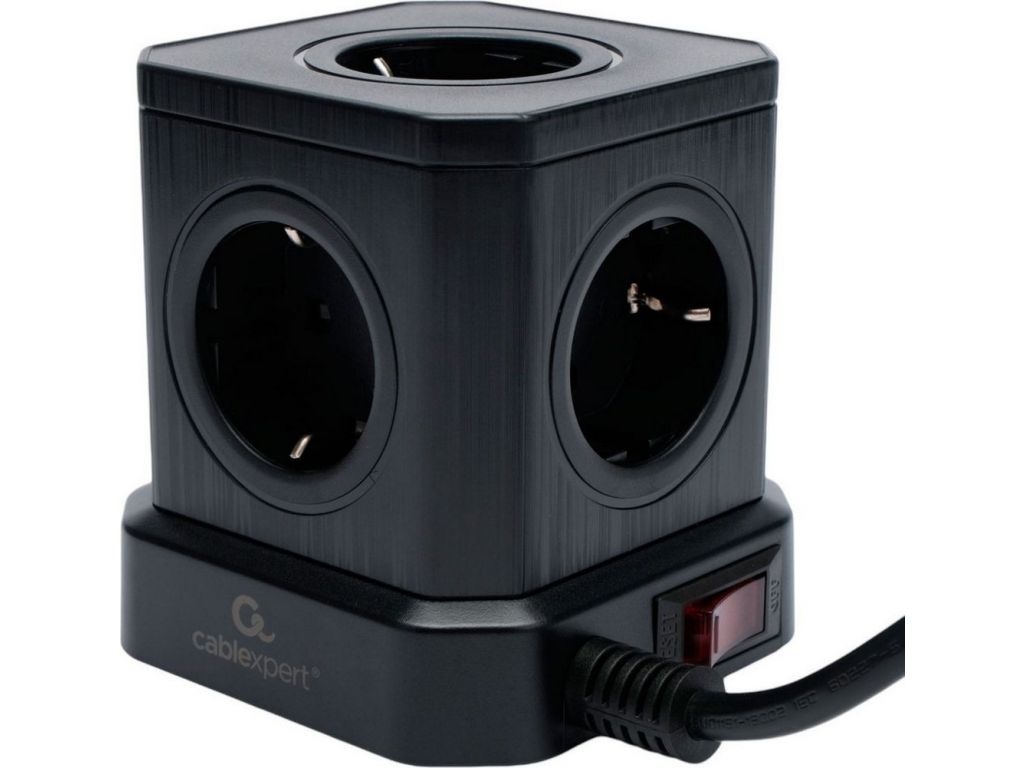 Сетевой фильтр Cablexpert TWR-5-U4-B-2
