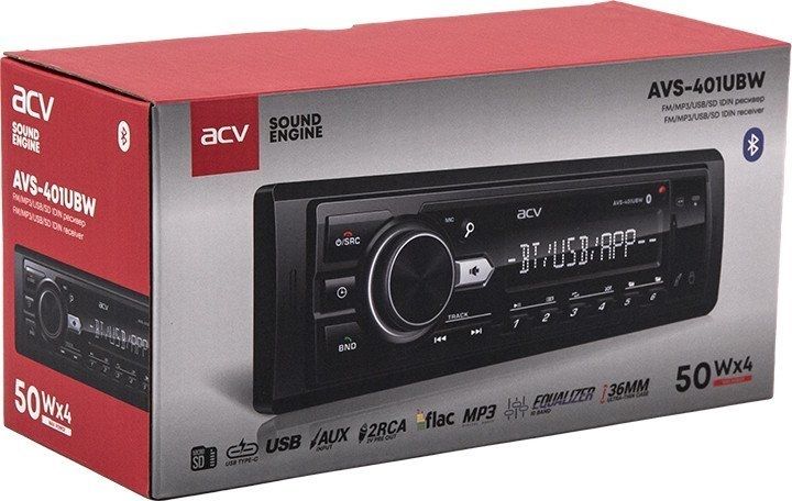 USB-магнитола ACV AVS-401UBW
