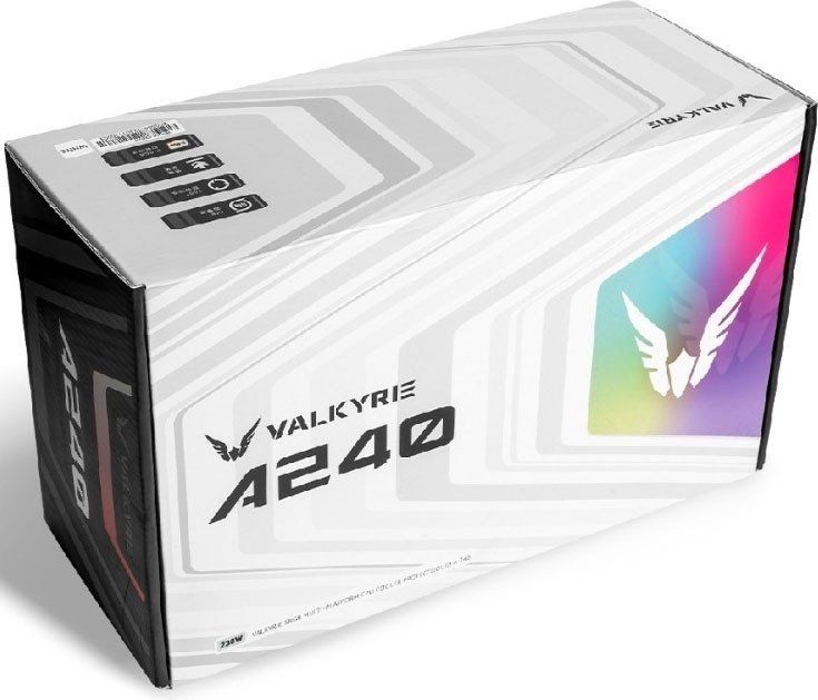 Система жидкостного охлаждения для процессора Valkyrie A240 ARGB (белый)