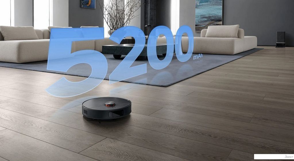 Робот-пылесос Xiaomi Robot Vacuum X20 Max D109GL (евровилка, черный) BHR9220EU