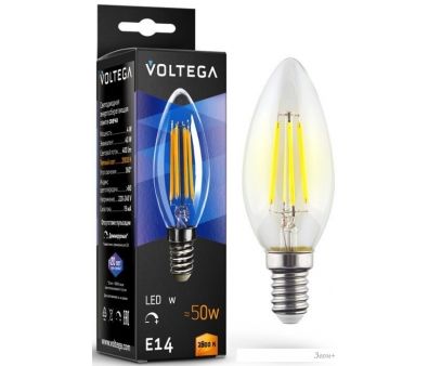   Voltega Crystal Candle 5W 2800K E14 DIM 8460