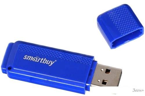 USB Flash Smart Buy Dock 8GB Blue (SB8GBDK-K)