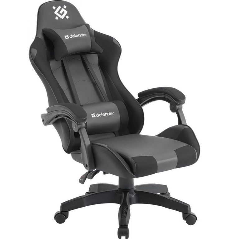 Игровое (геймерское) кресло Defender Okas (черный)