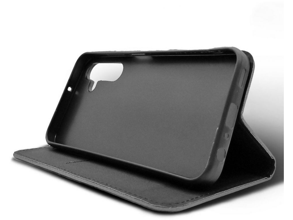 Чехол (клип-кейс) BoraSCO для Samsung Galaxy A25 Microfiber Case черный (72876)