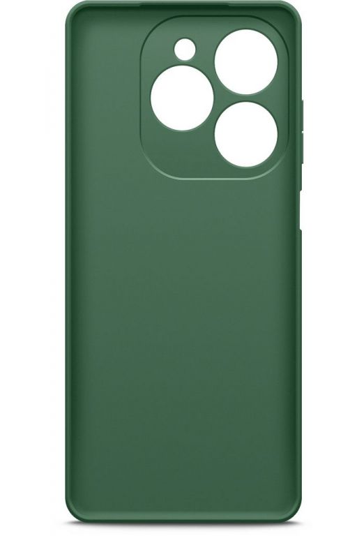 Чехол (клип-кейс) BoraSCO для Tecno Spark 20/20C/Go 2024/Pop 8 Microfiber Case зеленый опал (72676)