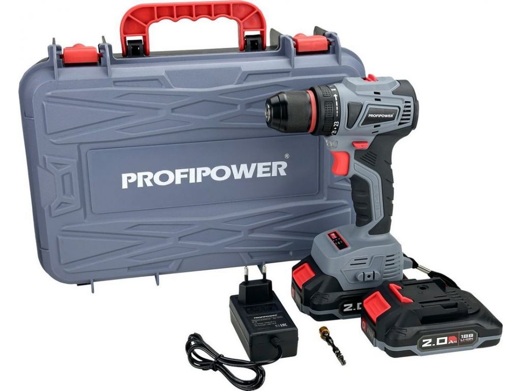 Profipower MKBL-18B (с 2-мя АКБ, кейс)