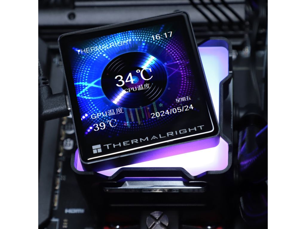 Система жидкостного охлаждения для процессора Thermalright Elite Vision 360 ARGB (черный)