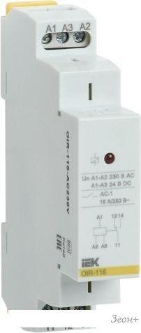 Реле промежуточное IEK OIR-116-AC230V