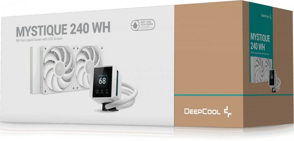 Система жидкостного охлаждения для процессора DeepCool Mystique 240 WH R-LX240-WHDSNMP-G-1