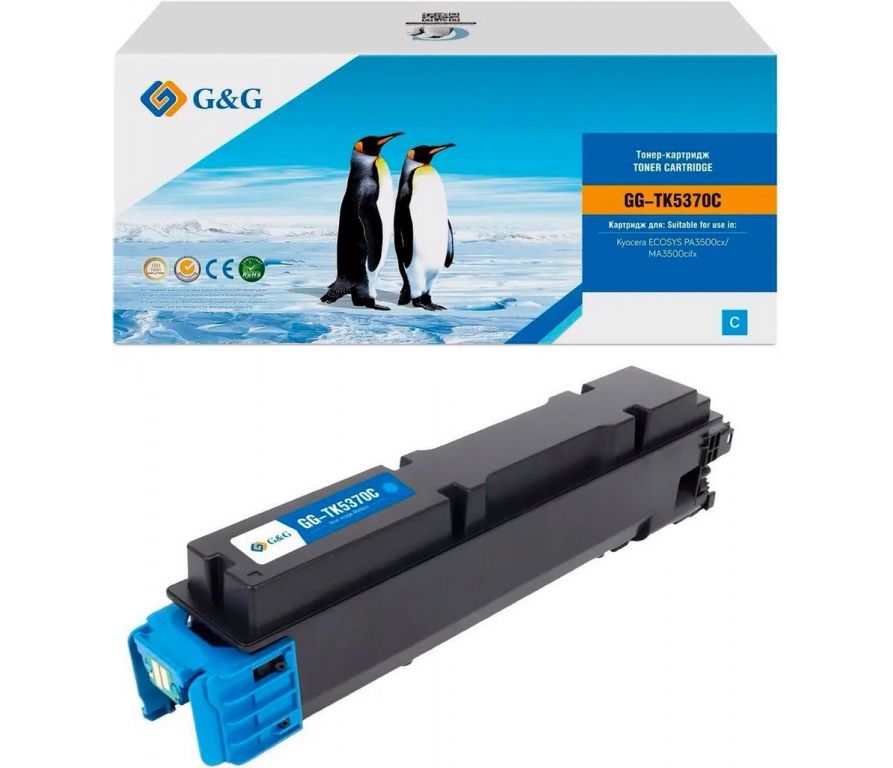 Картридж G&G GG-TK5370C (аналог Kyocera TK-5370C)