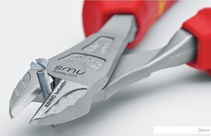 Кусачки боковые (бокорезы) NWS VDE 137-49-VDE-180