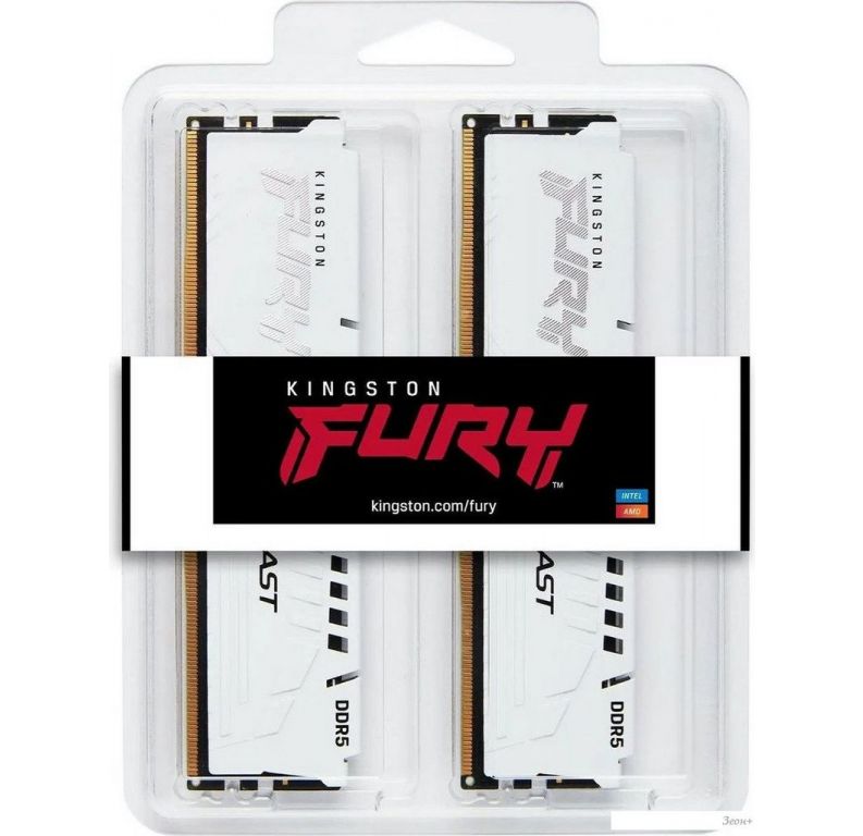 Оперативная память Kingston FURY Beast 2x16ГБ DDR5 6000 МГц KF560C30BWK2-32
