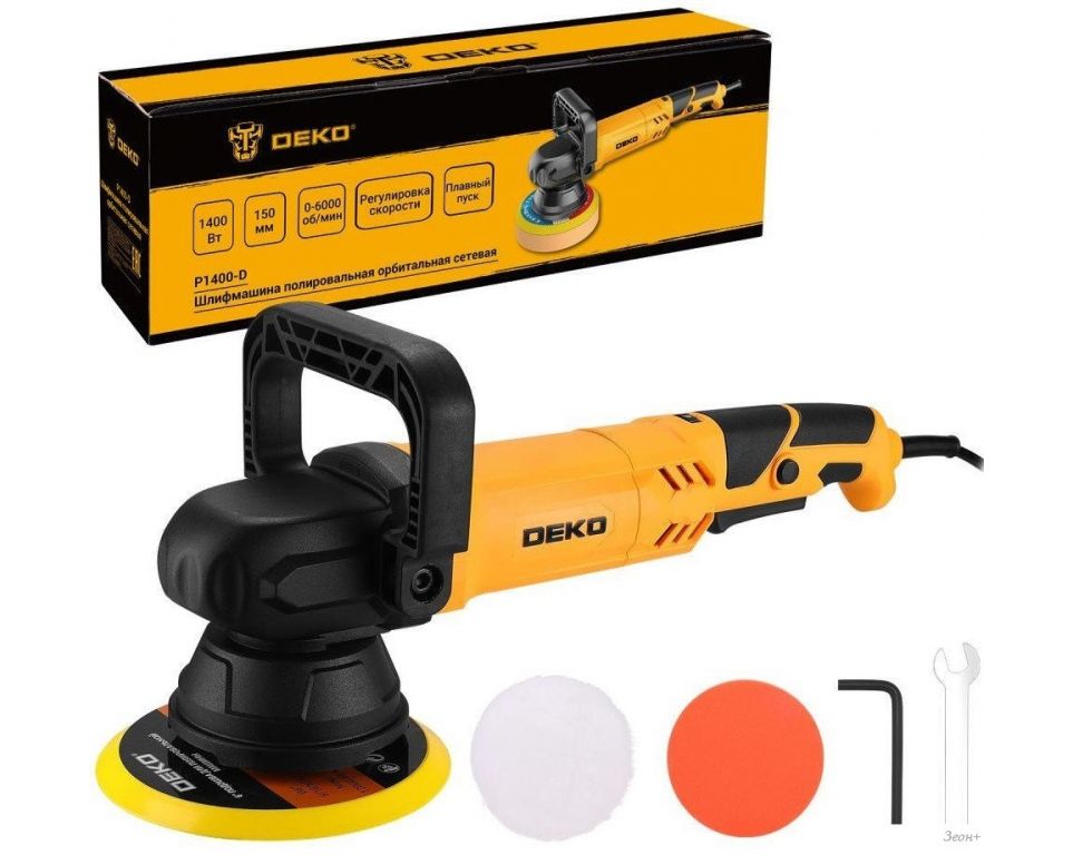 Эксцентриковая шлифмашина Deko P1400-D 083-1047