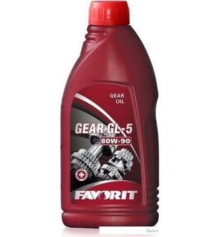 Трансмиссионное масло Favorit Gear SAE 80W-90 API GL-4 1л