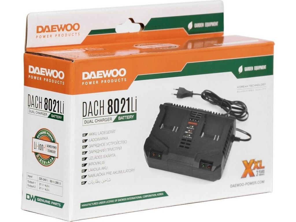 Зарядное устройство Daewoo Power DACH 8021Li (21В)